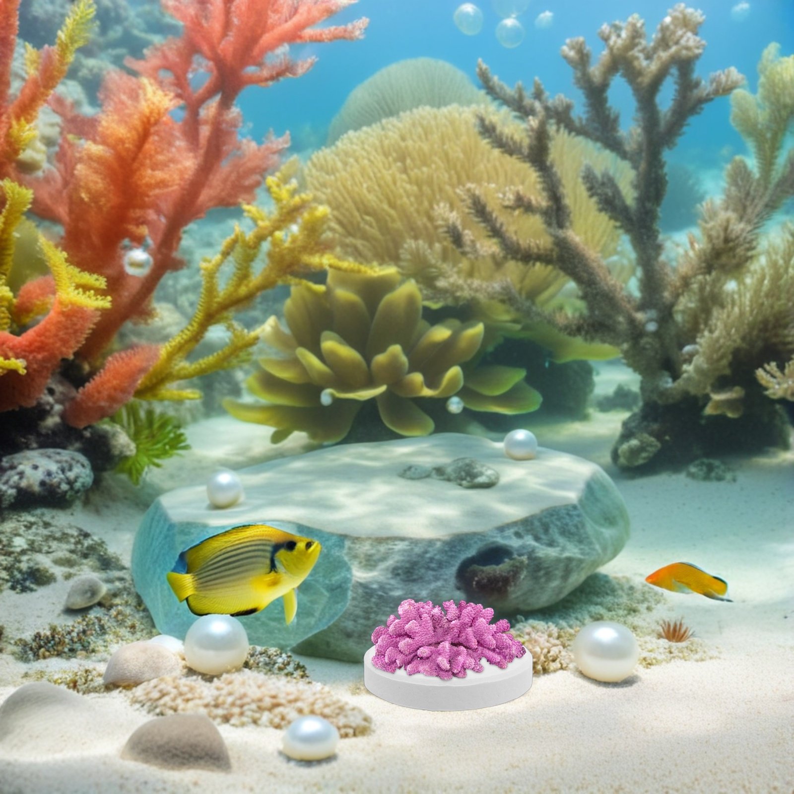 Coral Frag Plug - 10 adet Seramik Mercan Frag Fişleri
