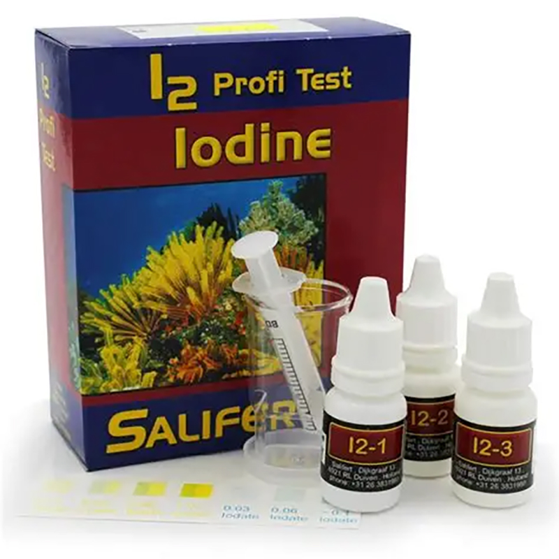 Marine Test Kit - Salifert İyot I2 Profi-Test - Mercan