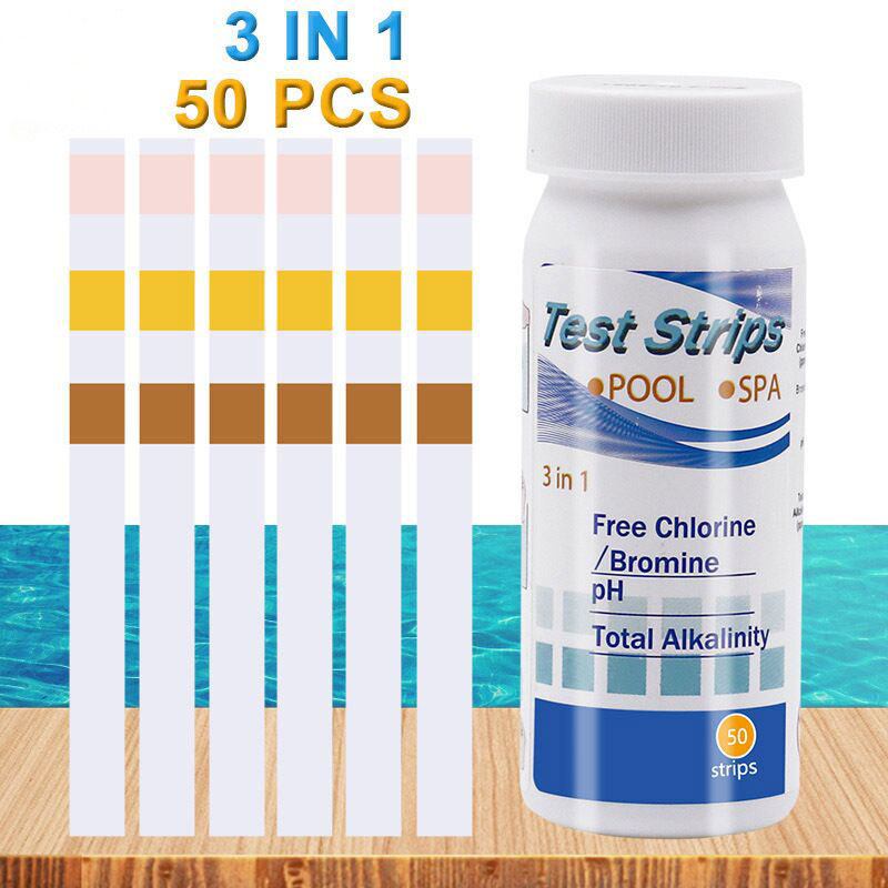 Marine Test Kit - Klor PH Test Şeritleri SPA Yüzme