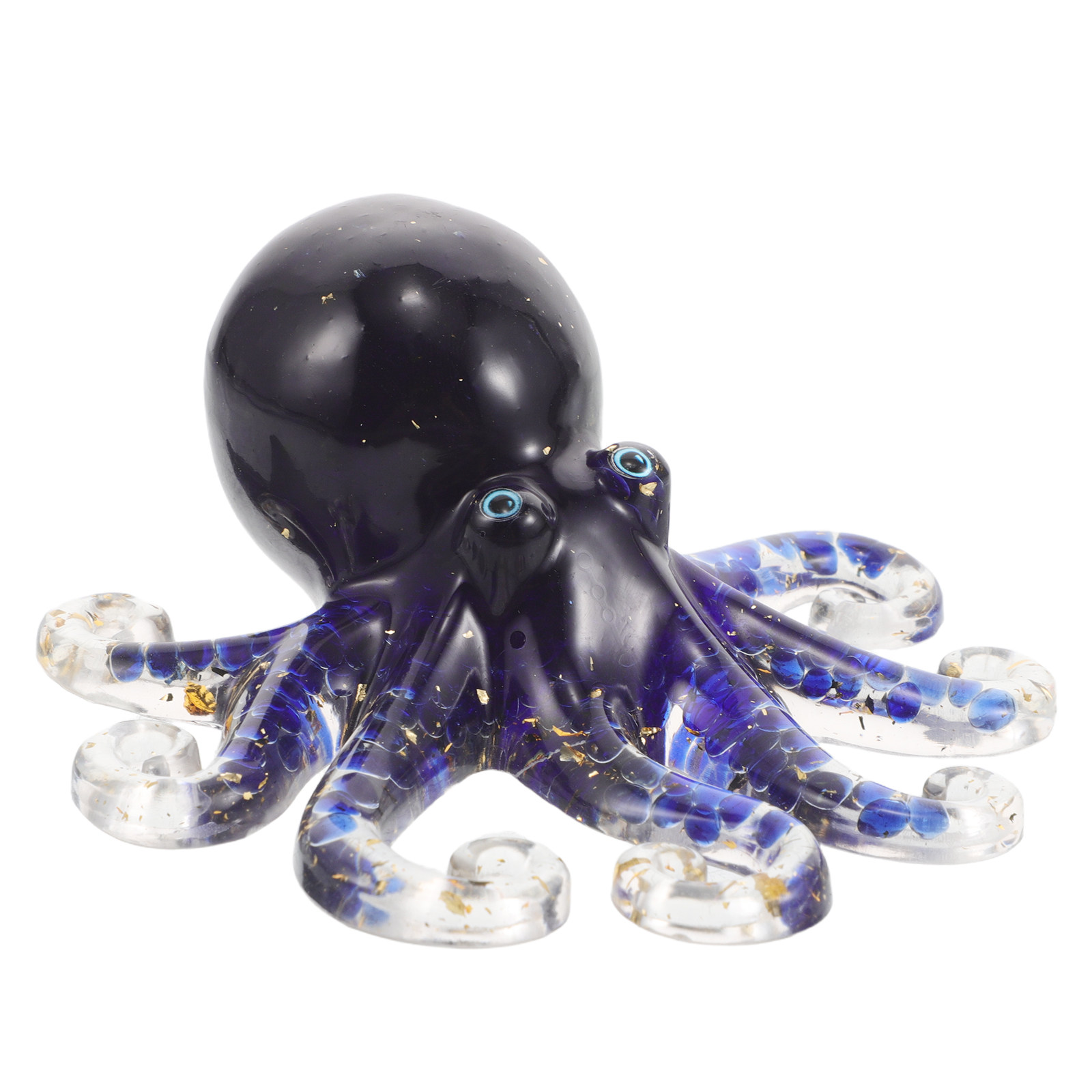 Marine Aquarium Epoxy - Kristal Ahtapot Dekoratif Heykeli El Yapımı