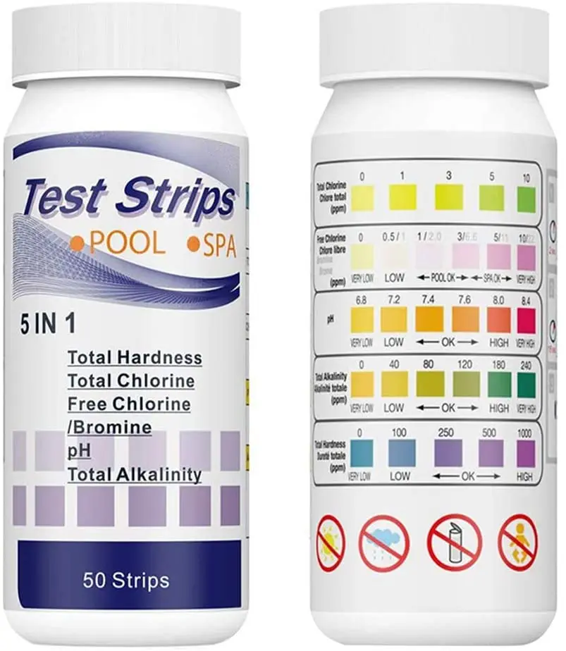 Marine Test Kit - SPA Yüzme Havuzu Su Test Cihazı