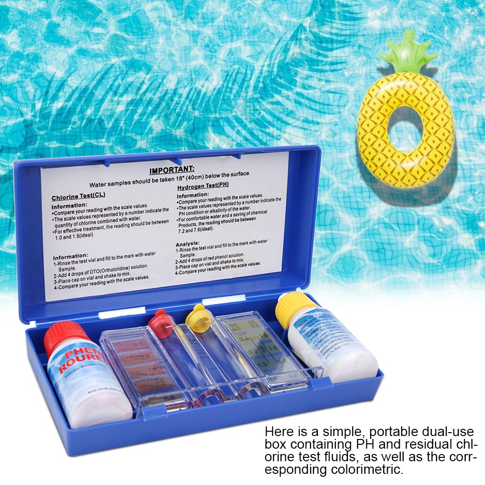 PH Klor Su Kalitesi Test Kiti  - Marine Test Kit incelemesi ve fiyatı