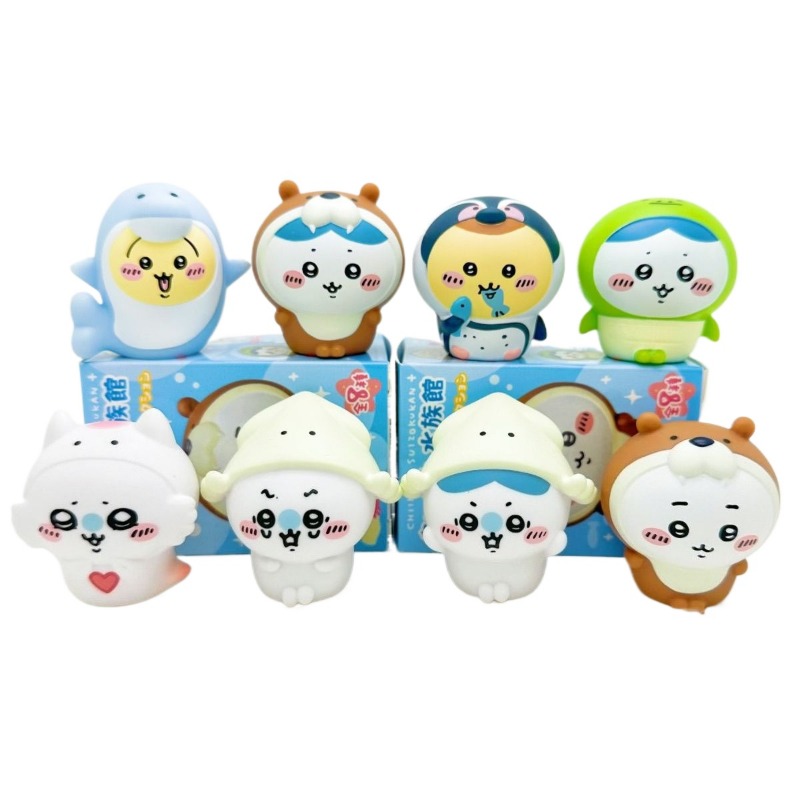 8 adet/Kutu Kawaii Chiikawa Ak - Marine Aquarium Kit incelemesi ve fiyatı