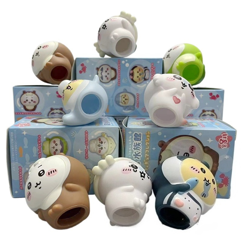 8 adet/Kutu Kawaii Chiikawa Ak - Marine Aquarium Kit incelemesi ve fiyatı