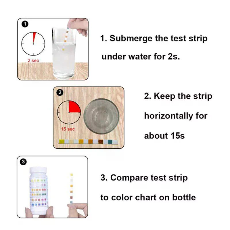 50 Adet/Şişe 6 In 1 Çok Amaçlı - Marine Test Kit incelemesi ve fiyatı