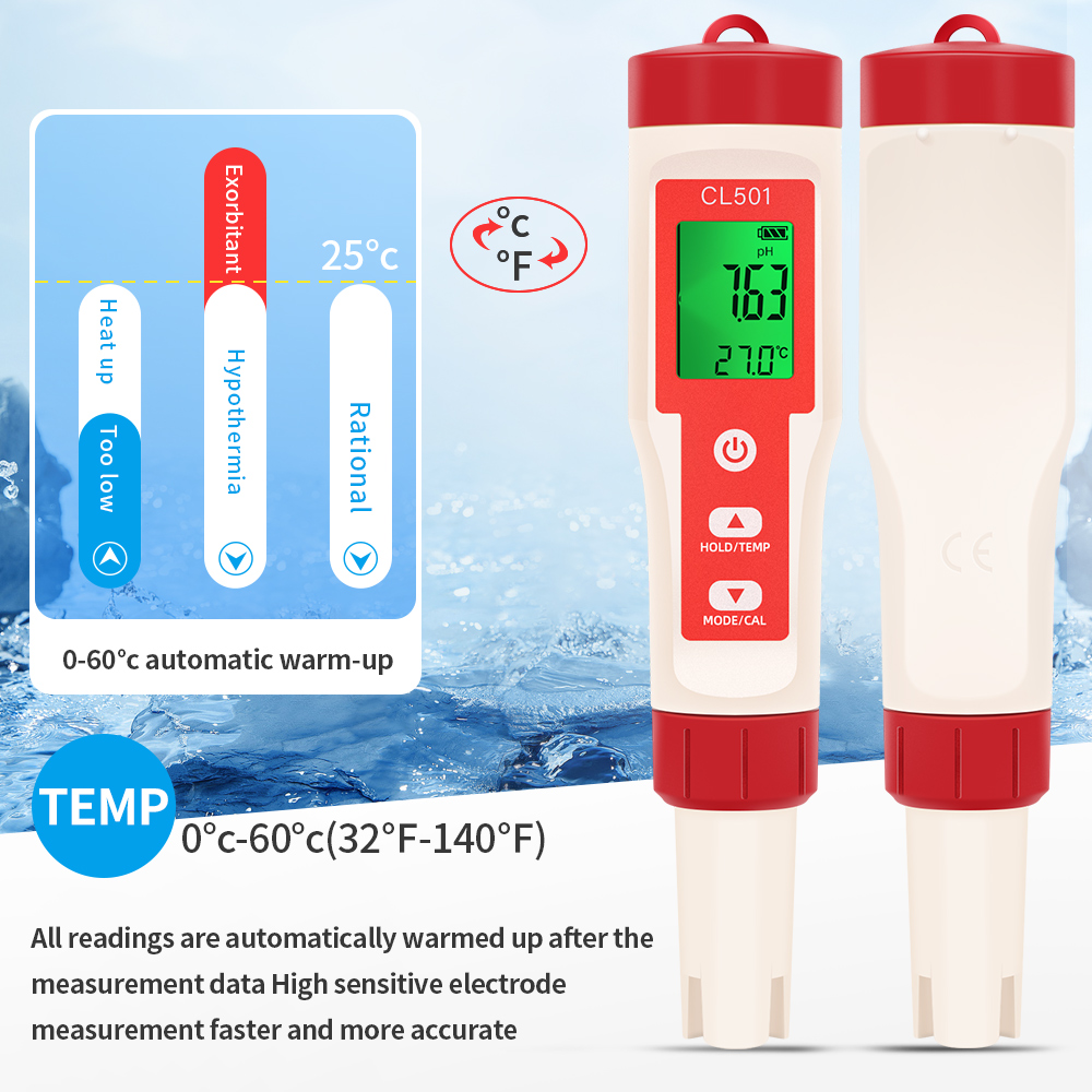 PH/CL2/H2/ORP/Sıcaklık Ölçer K - Marine Test Kit incelemesi ve fiyatı