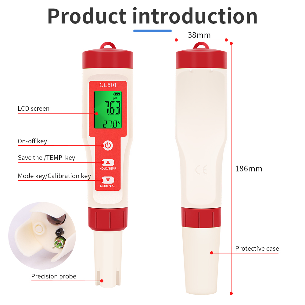 PH/CL2/H2/ORP/Sıcaklık Ölçer K - Marine Test Kit incelemesi ve fiyatı