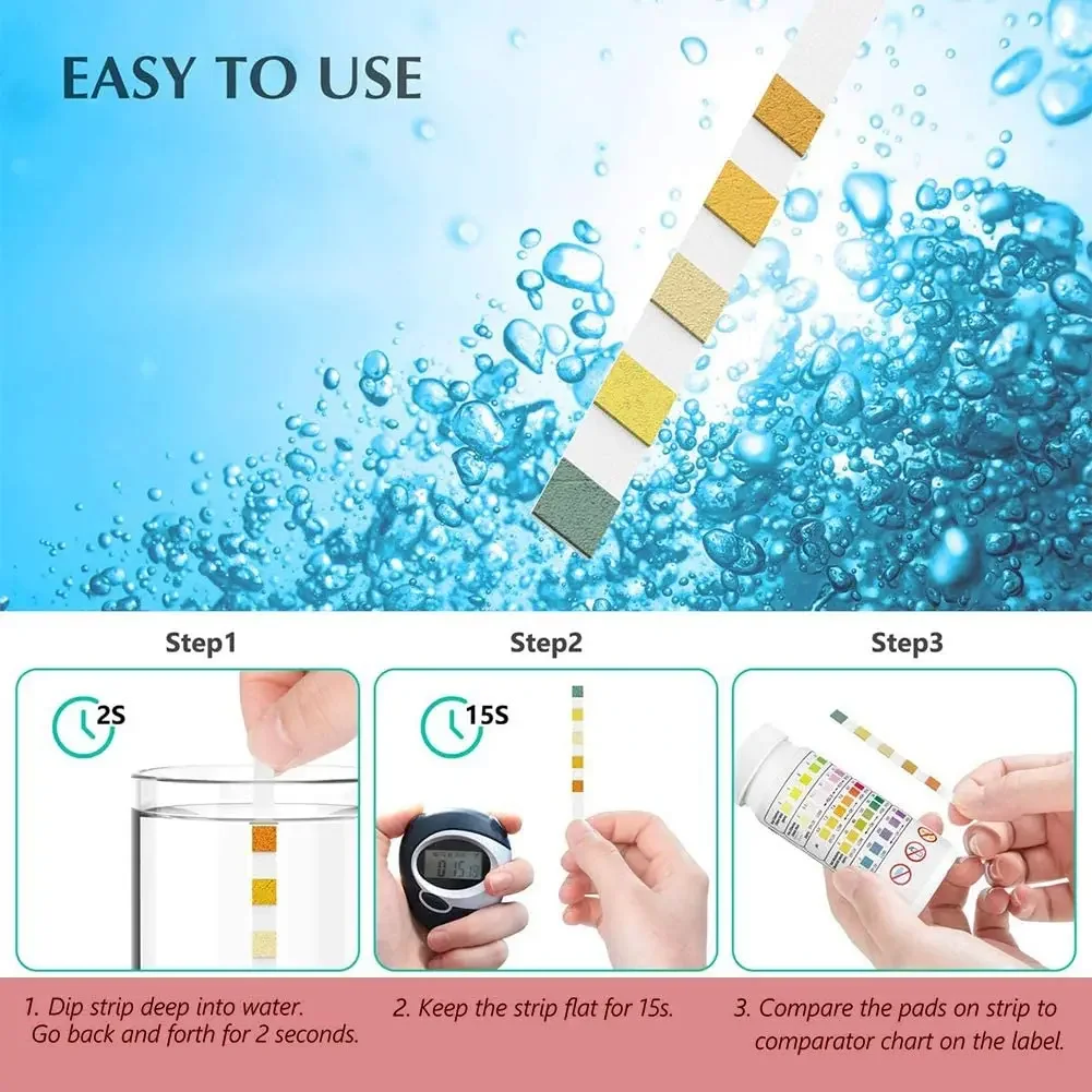 Yeni 50 adet/takım Çok Amaçlı  - Marine Test Kit incelemesi ve fiyatı