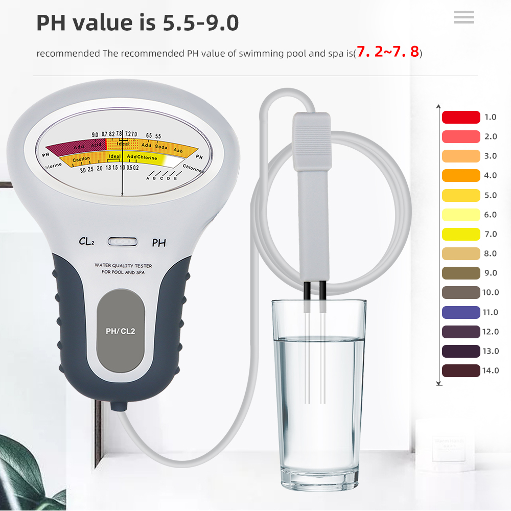 2 In 1 klor dedektörü PH ve CL - Marine Test Kit incelemesi ve fiyatı