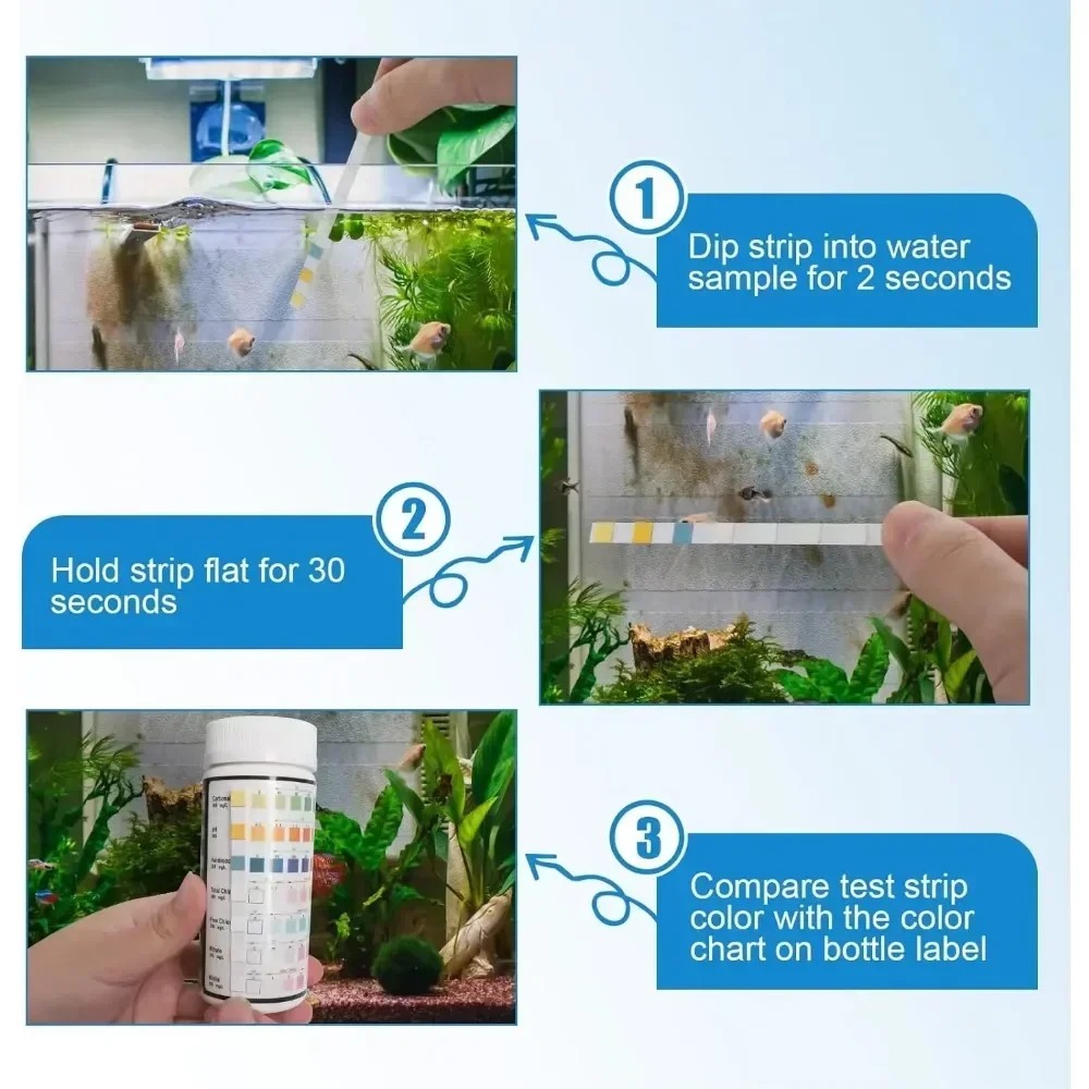 Akvaryum Test Şeridi PH Kalite - Marine Test Kit incelemesi ve fiyatı