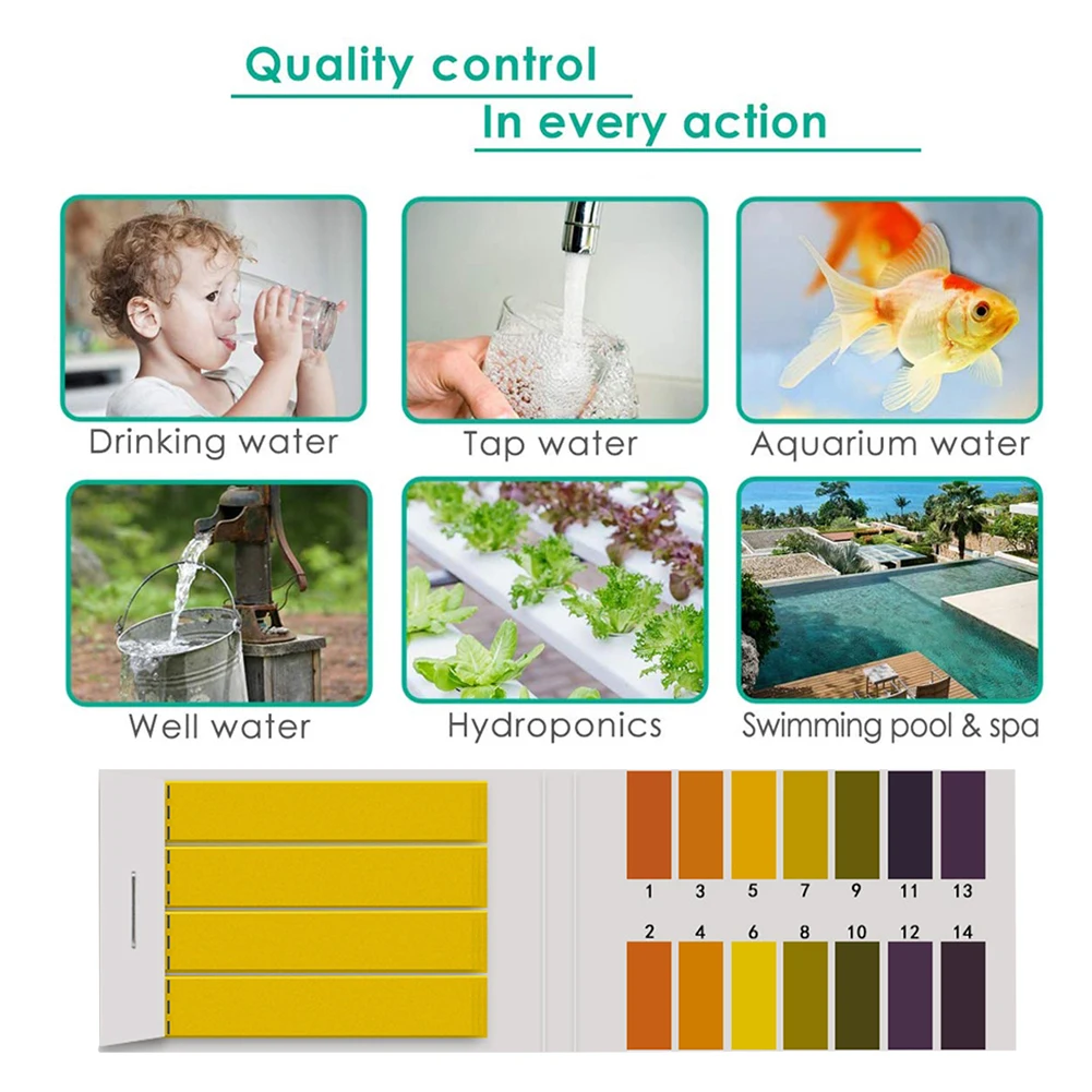 80-400 adet PH Test Şeritleri  - Marine Test Kit incelemesi ve fiyatı